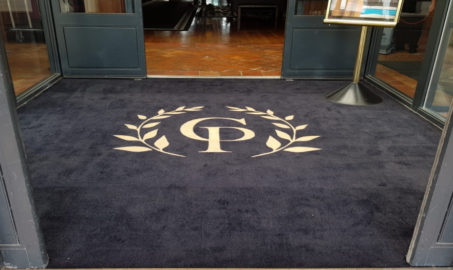 How to fit logo and entrance mats in a matwell or recessed area.